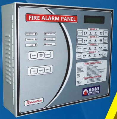 Spectra(2 to 4 zones) Fire Alarm Panel